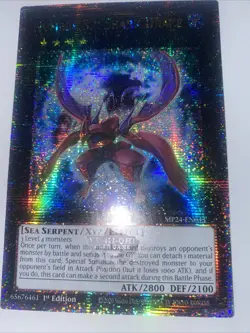 Yugioh! Number 32: Shark Drake (Quarter Century Secret Rare) MP24-EN033 - Image 1