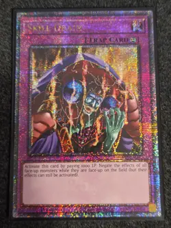 Yugioh Skill Drain RA02-EN077 Quarter Century Rare 1st Ed NM - Image 1