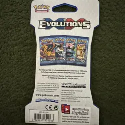 Pokemon TCG XY Evolutions x1 Sleeved English Booster Blister Pack New 10 Cards - Image 2