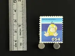 Psyduck Pokemon Stamp Card Japanese Shogakukan Nintendo Game Anime TCG G - Image 2