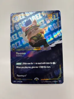 Teemo - Scout (GG EZ) - Riftbound Organized Play Promotional Cards (OPP) - Image 1