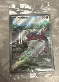 Koraidon SVP014 Scarlett & Violet Sealed Promo Pokemon Card - Image 1