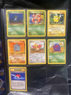 NEAR MINT - Jungle Set Complete Common No Duplicates 1999 Pokemon Cards Bundle - Image 3