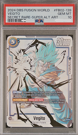 Dragon Ball Super Card Game FB02-139 SCR Alt Art English PSA10 - Image 1
