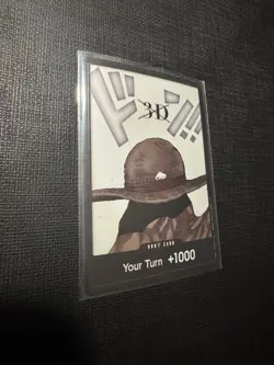 One Piece TCG CCG | NEW DP-08 Promo - DON!! card | Fresh Pull NM+ - Image 2