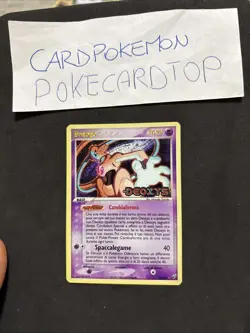 Pokemon Card Deoxys 16/107 Stamped EX Deoxys Italiano-holo-Mint! - Image 1