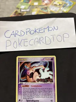 Pokemon Card Deoxys 16/107 Stamped EX Deoxys Italiano-holo-Mint! - Image 2