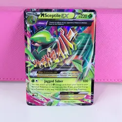 Mega Sceptile EX - 8/98 - Pokemon Ancient Origins XY Ultra Rare Card LP - Image 1