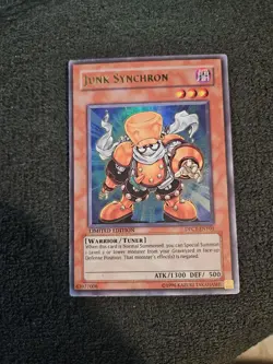Junk Synchron - DPCT-ENY01 - Ultra Rare - Limited Edition YuGiOh! Promo Card - Image 1