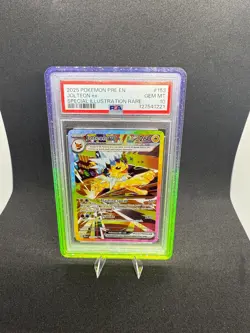 Pokemon Prismatic Evolutions Jolteon EX Special Illustration Card 153/131 PSA 10 - Image 1