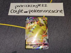 Pikachu VMAX Holo Japanese Card CoroCoro Stamped Promo 265/S-P Nm - Image 1