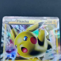 Pokemon TCG Karte - Pikachu EX - XY174 - Promo Black Star - Deutsch NM XY - Image 4