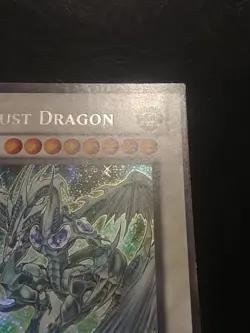 Yu-Gi-Oh! SECRET RARE HOLO CARD STARDUST DRAGON CT05-EN001 LP - Image 3