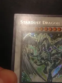 Yu-Gi-Oh! SECRET RARE HOLO CARD STARDUST DRAGON CT05-EN001 LP - Image 4