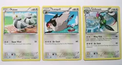 Pidove 123 Tranquill 124/149 Unfezant 125/149 Boundaries Crossed 3 Pokemon Card - Image 1