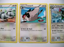 Pidove 123 Tranquill 124/149 Unfezant 125/149 Boundaries Crossed 3 Pokemon Card - Image 3