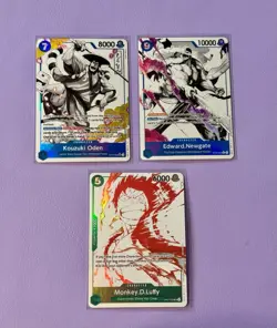 TCG One Piece English Card lot: Promo, Anniversary, Ace & Newgate Deck - Image 4