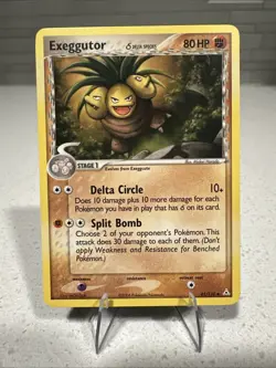 Pokemon Exeggutor TCG 41/110 EX Holon Phantoms Uncommon Card 2006 NM Condition - Image 1