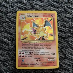 Charizard 4/102 Base Set 1999 Holo Rare Pokemon TCG Card - Image 1