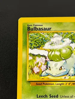 Bulbasaur 44/102 - Base Set Vintage WOTC Pokemon TCG Card LP - Image 5