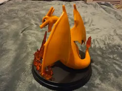POKEMON CARDS Charizard Figure Statue Card Display Stand POKEMON GIFT IDEA - Image 3