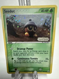 Seedot 61/92 Stamped Reverse Holo Legend Maker 2006 Pokemon Card MP/LP - Image 1