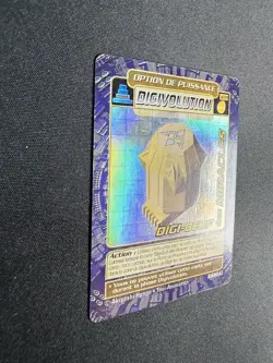 Digi-Egg Of Miracles JD-179 Rare French Digimon Card Digi-battle Series Holo - Image 3
