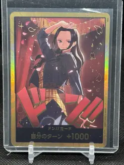 DON!! Nico Robin GOLD EB03 Japanese ONE PIECE Card Heroines Edition NM - Image 1