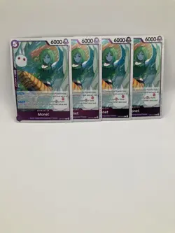 4x One Piece TCG OP14-074 Monet (Playset) Card Game CCG English - Image 2