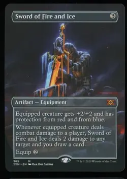 MTG Magic the Gathering Sword of Fire and Ice (365/503) Double Masters LP - Image 1