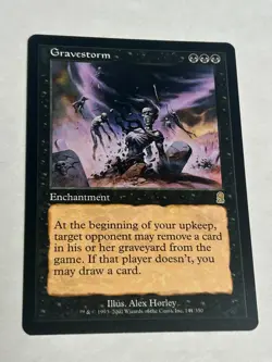 Gravestorm #141 (NM) Odyssey ODY Magic MTG - Image 1