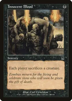 Odyssey Innocent Blood MTG Magic the Gathering NM - Image 1