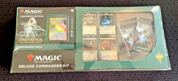 MTG Magic The Gathering - Lord of the Rings Deluxe Commander Kit - Elven Council - Image 1