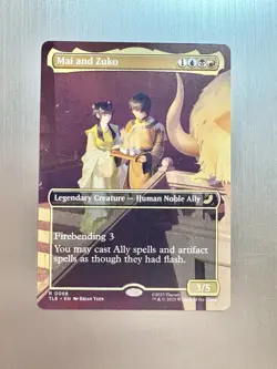 Mai And Zuko - 68 - MTG Avatar: The Last Airbender - Borderless - Rare - Image 1