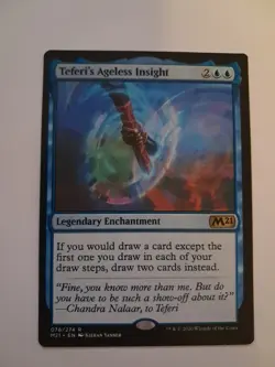 Teferi's Ageless Insight NM Core Set 2021 M21 Magic the Gathering MTG - Image 1