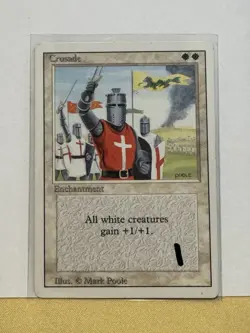 Magic the Gathering Crusades Revised LP #1/5 - Image 1