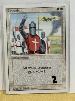 Magic the Gathering Crusades Revised LP #2/5 - Image 1
