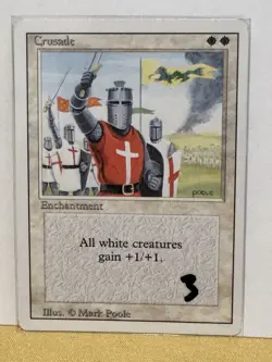Magic the Gathering Crusades Revised LP #3/ 5 - Image 1