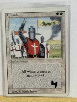 Magic the Gathering Crusades Revised LP #4/ 5 - Image 1