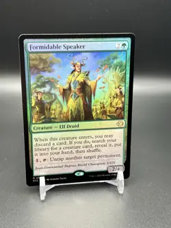 Formidable Speaker - Lorwyn Eclipsed (ECL) FOIL - MTG - Image 1