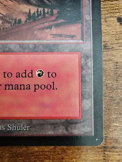 MTG Beta Mountain ⭐VLP Version A (Dark) ⭐10 REAL HQ PICS!⭐ 1993 Basic Land Magic - Image 5