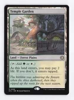 temple garden #268 Rare - MTG Lorwyn Eclipsed ECL Near mint - Image 1