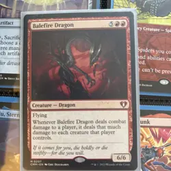 [MTG] Balefire Dragon (0207) (CMM) NM - Image 1