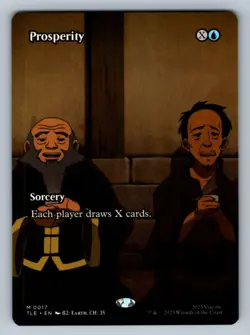 Prosperity (Borderless) M MTG Avatar: The Last Airbender: Eternal-Legal 17 NM - Image 1