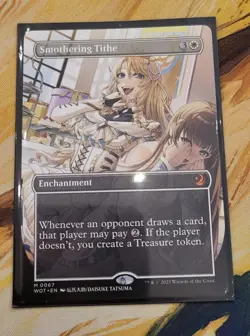 Smothering Tithe (Anime Borderless) Wilds of Eldraine: Enchanting Tales Regular - Image 1