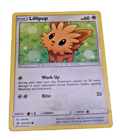 Lillipup (2017) Pokemon Card Sun & Moon Base Set Pokemon TCG 103/149 NM-MT+ - Image 1