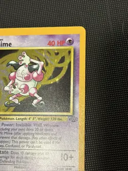 Pokemon TCG Mr. Mime Jungle 6/64 Holo Unlimited Holo Rare NM - Image 4