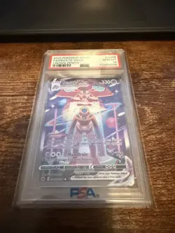 2023 POKEMON SWORD & SHIELD CROWN ZENITH #GG45 FULL ART/DEOXYS VMAX PSA 10 - Image 4