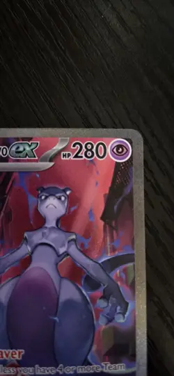 Pokemon Team Rocket’s Mewtwo EX 231/182-Destined Rivals-Holo-Near Mint-Raw - Image 5