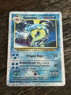 Pokemon Gyarados 12/110 Legendary Collection Reverse Holo Rare Vintage English - Image 1